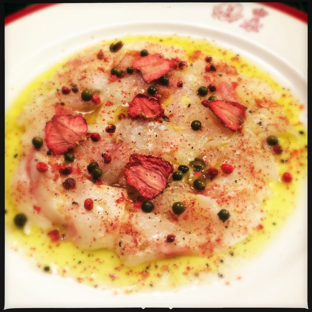 Branzino Erdbeeren